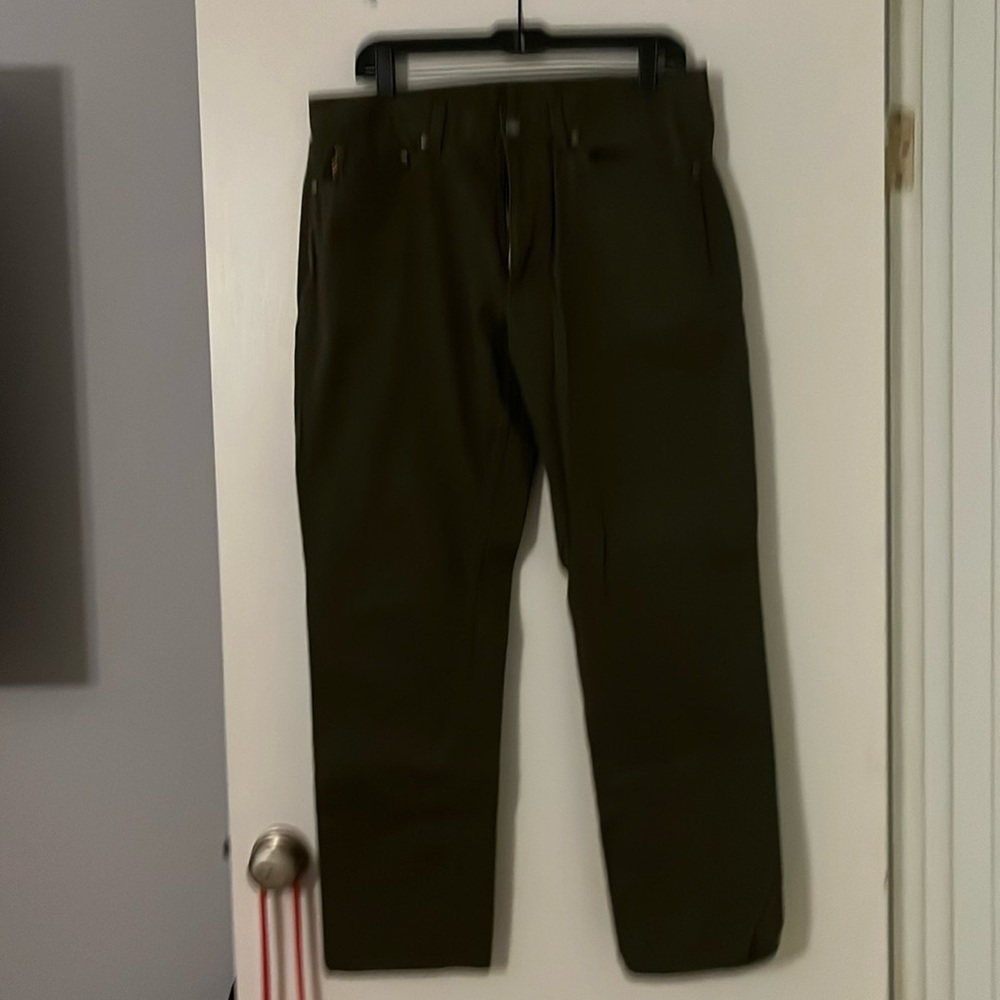 Brooks Brothers Olive 5 pocket pants